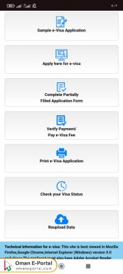 خطوات دفع فيزا الهند السياحية للعمانيين